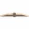 Ekena Millwork Eugene Smooth Timber Gable Bracket, Douglas Fir, 60"W x 10"H x 3 1/2"D x 5 1/2"F, 4/12 Pitch GBW060X10X0406EUG00SDF - alternate 3